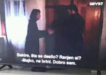 BAKIR RANJEN U RATU Majka Halida: Sine, ranjen si?! Bakir: Majko, ne brini. Dobro sam!