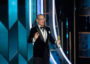 KOME SE ZAHVALIO? Tom Hanks na dodjeli Zlatnih globusa rekao da ima petero, a ima četvero djece 