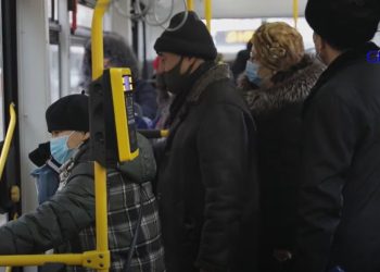 MODERNA METROPOLA:  Električni autobusi bez problema voze u zimskim uvjetima Astane