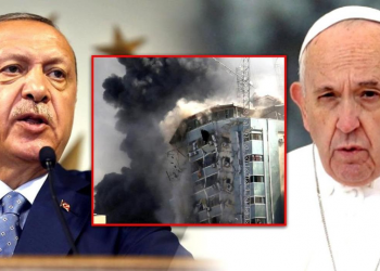ERDOGAN P(R)OZVAO PAPU DA INTERVENIRA Erdogan: Cijelo čovječanstvo bi se trebalo ujediniti protiv Izraela
