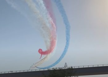 EXPO DUBAI: Pogledajte akrobacije britanskih letača nad gradom