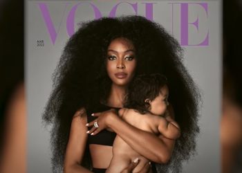 NIJE USVOJENA:  Naomi Campbell na naslovnici britanskog Voguea sa svojom bebom