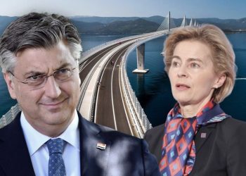 BRUXELLES NEGODUJE: Evo zašto Ursula von den Leyen nije došla na otvorenje Pelješkog mosta i zašto je premijer na meti EK