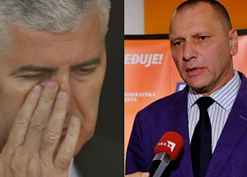 „SAD VRH ŽEPČA SABLJA PADA“: Miletićev ulazak u Dom Naroda je Čovićevo vraćanje starog d(r)uga…
