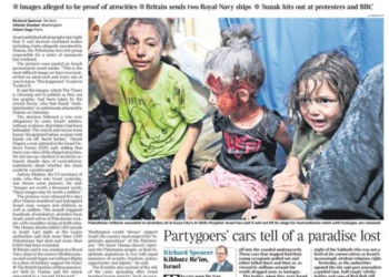 ZAPADNI MEDIJI OD PALESTINACA PRAVE „LJUDSKE ŽIVOTINJE“ Cook: Papagajsko ponavljanje  zvaničnih laži zapadnih medija utire put genocidu u Gazi