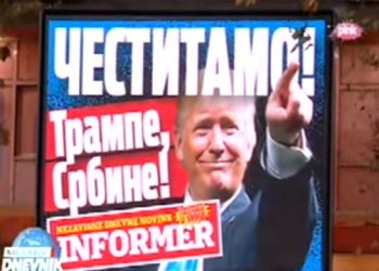 TRUMPE SRBINE: Beograd sanja povratak Trumpa i promjenu granica