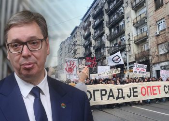 STUDENTSKE DEMOSTRACIJE IZLUĐUJU VUČIĆA KOJI OKRIVLJUJE STRANE SILE: Srbija trebaju biti ponosni na svoju omladinu kojoj ni pročetnički tabloidi nisu uspjeli isprati mozak