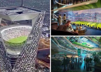 STADION ZA MILIJARDU EURA NI NA NEBU, NI NA ZEMLJI: Dižu ga 350 metara iznad grada